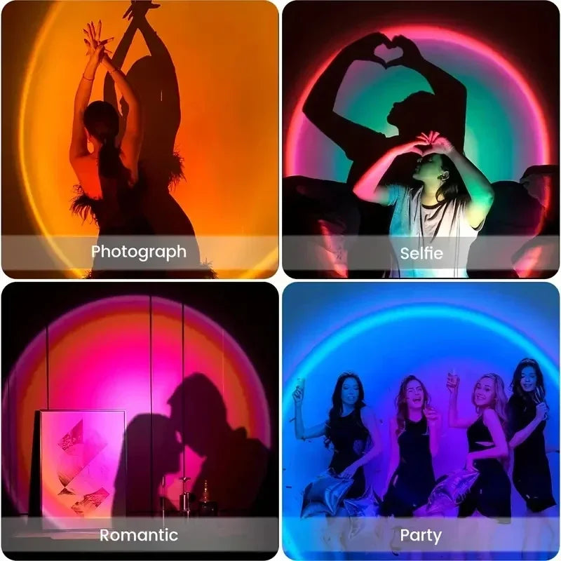 Vibrant Sunset Projector Light™